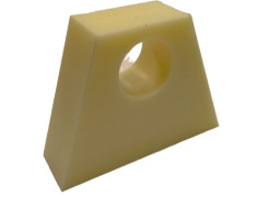 Опора трапеция 100(48)*75*30 одно отверстие ф30 (капролон) (L-329) Опора трапеция 100(48)*75*30 одно отверстие ф30 (капролон) (L-329)