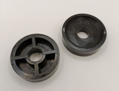 Ролик замка ДШ Fermator D=33 d=10 h=9,5 (без ножки) для лифта МЭЛ Ролик замка ДШ Fermator D=33 d=10 h=9,5 (без ножки) для лифта МЭЛ